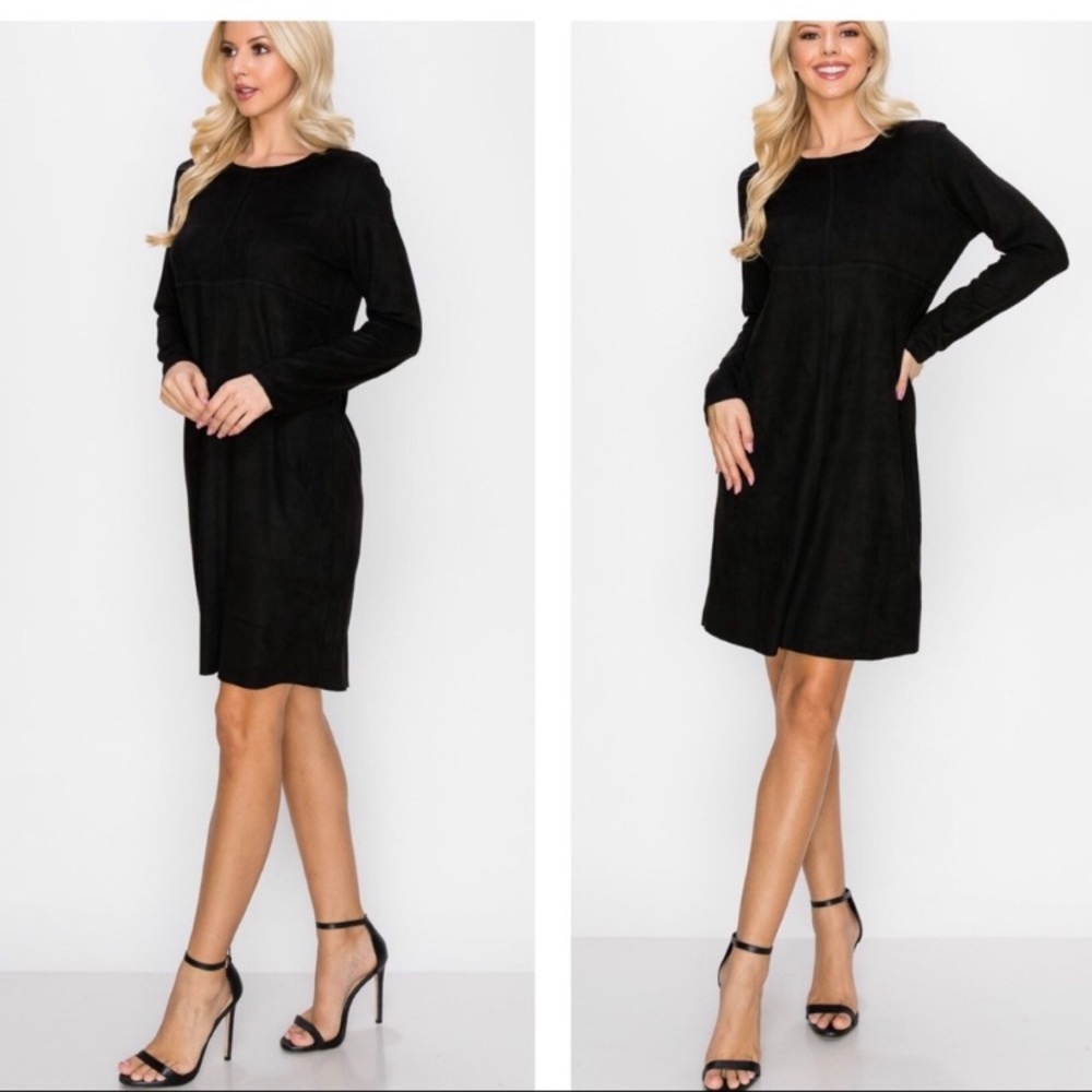 JOH Black Suede Dress